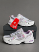 Кроссовки женские NB 530 white pink 39 (24,5 см) - изображение 1
