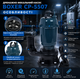 Дренажно фекальный насос Boxer CP 5507 3750 Вт с измельчителем погружной для грязной воды септика колодца 10 м - изображение 2