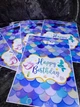 Подарочный пакет "Русалочка Happy Birthday" 25*16,5см - изображение 5