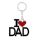 Брелок Я люблю папу I Love Dad для родителей - изображение 1