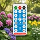 Солнечная LED гирлянда Lumiled GLADI CONTROL 50 фонариков 16,7 м теплый свет 3000K пластик IP44 - изображение 9