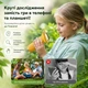 Микроскоп цифровой, портативный детский микроскоп, фото и видеозапись ANESOK Желтый - изображение 4