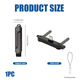 Адаптер перехідник USB Type-C на Type-C 240W зі складаною підставкою black - зображення 2