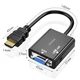 Адаптер перехідник з HDMI на VGA для передачі відео та аудіосигналу Addap HDMI2VGA-01 1080P - изображение 8