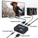Цифровий HDMI аудіо екстрактор, перетворювач звуку з HDMI на 3,5мм miniJack та SPDIF 5.1 систему Addap HAE-01, 4K - изображение 2