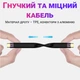 Кабель Type-C male to male 40 Gbps для синхронізації даних та зарядки Addap UC2UC-01, 100Вт, USB 4.0 - изображение 8