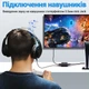 Цифровий HDMI аудіо екстрактор Addap HAE-02, конвертер звуку з HDMI на оптичний SPDIF/Toslink та 3,5мм miniJack, 4K - изображение 4