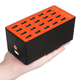 Мультзарядний пристрій на 20 USB портів Addap MCS-A5, док-станція, 80W, помаранчева - изображение 3