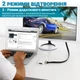 Відео адаптер, конвертер 3в1 з Mini DisplayPort на HDMI/VGA/DVI роз'єми Addap MDPA-02Mix, 4K / 1080P - изображение 6