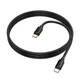 Кабель Hoco X115 Surpass 240W fast charging data cable C to C 1m. Black - зображення 3