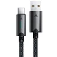 Кабель ACEFAST C19-04 USB-A to USB-C fast charging data cable Black - изображение 1
