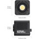 Студийный свет Ulanzi C60 60W Bi-Color (L269) [168628] - изображение 10