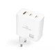 Зарядное устройство TITANUM CH65PRO GaN 65W 2xUSB-C+USB-A White 29232 - изображение 2