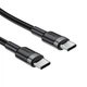 Кабель ACEFAST C22-03 60W Type-C to Type-C Black - изображение 4
