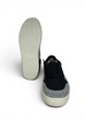 Мокасины Hey Dude Hudson M Canvas Black/Grey (41240-097), Черный, Размер 47 (US 14), стелька 32 см - изображение 4