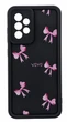 Чохол Shock Case Print для телефона Samsung Galaxy A52 / A525 бампер силіконовий чорний з малюнком Бантики - зображення 1