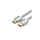 Кабель мультимедийный HDMI M to HDMI M 5.0m V2.1 4K60Hz braided aluminum alloy gray Vention (AABIJ) - изображение 2
