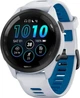 Смарт-часы Garmin Forerunner 265 Black Bezel w. Whitestone Case and Whitestone/Tidal Blue S. Band (010-02810-01/11/51) - изображение 1