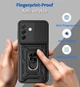 Чехол Camshield c кольцом-подставкой на Samsung Galaxy A27 (5G) / black - изображение 4