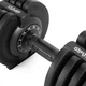 Гантель регульована Gymtek G-42791 1,5–18 кг Чорна (5905884427910) - зображення 4