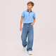 Джинсы Willmen подростковые широкие baggy skater,Синий 170 - изображение 3