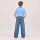 Джинсы Willmen подростковые широкие baggy skater,Синий 170 - изображение 5