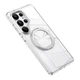 Противоударный чехол SUO с MagSafe для Samsung Galaxy S26 Ultra прозрачный - изображение 2