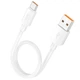 Дата кабель Hoco X96 Hyper USB для Type-C 100W (0.25m) White - зображення 4