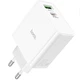 СЗУ Hoco C113A Awesome PD65W (1USB-A/1C) White - изображение 2