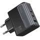 СЗУ Hoco CS75A Star Speed PD70W+QC3.0 (1USB-A/2C) Midnight black - изображение 5