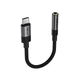 Перехідник ACEFAST USB-C to 3.5mm Audio Converter J12 0.15m Space Gray - зображення 6