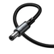 Кабель питания HOCO X129 Advantage USB-A to DC 5.5x2.1/2.5mm 5V/1A 5W (1м) Grey - изображение 7