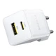 Мережевий зарядний пристрій на 30W Baseus Palm Fast Charger (USB-A, Type-C, QC3.0, PD3.0). White - зображення 3