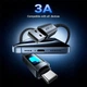 Кабель USB-A to USB-C Acefast C21-04 3A 1.2м Сірий (AF-C21-04-GRY) - зображення 11