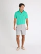 Поло довге чоловіче US Polo Assn 116015-8800A(Tropical Aqua) L Аква (786662638040) - зображення 4