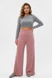 Штаны женские однотонные темно-розового цвета Fashion размер 42-44 (217274) - изображение 1
