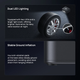 Автомобільний насос Xiaomi 70mai Wireless Air Compressor 2 150PSI 5200mAh Чорний - зображення 5