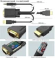 Кабель HDMI на VGA с аудио 3.5 мм и питанием USB Stone переходник адаптер (ST-HDVGA3.5USB-1.8M) - изображение 2