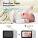 Беспроводная видеоняня Baby Monitor SM-52 с аккумулятором, HD экраном 4.3, ночным видением, двусторонней связью, записью на SD-карту памяти и дальностью работы до 300 м До 3 дней работы - изображение 7