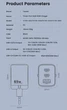 Сетевое зарядное устройство для Toocki GAN 65W три порта 2 USB- Type-C + 1 USB-A быстрая зарядка Power Delivery 3.0, Quick Charge 3.0/4.0 TCT65-22EU Black - изображение 6
