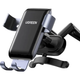 Автотримач для телефона UGREEN LP274 Gravity Phone Holder for Round Air Vent gray - зображення 1