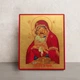 Писаная Почаевская икона Пресвятой Богородицы 15×19 см - изображение 1
