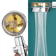 Водосберегающая насадка для душа c вентилятором - Turbocharged shower head - изображение 2