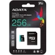 Карта памяти ADATA 256GB microSD class 10 UHS-I U3 V30 A2 Premier Pro SD 6.0 - изображение 4