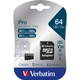 Карта памяти Verbatim 64GB microSDXC class 10 UHS-III PRO - изображение 2