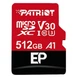 Карта памяти Patriot 512GB microSD class 10 UHS-I U3 - изображение 1