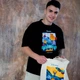 Футболка мужская c принтом Харьков, черная, M - изображение 7