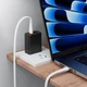 Кабель для заряджання та передачі даних BOROFONE BX118 60 W Білий - изображение 4