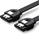 Кабель UGREEN US217 SATA 3 Data Cable 0.5m (Black)(UGR-30796) - зображення 1