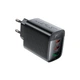 Мережевий зарядний пристрій ACEFAST A108 PD67W GaN (2*USB-C+USB-A) charger Чорний - изображение 1